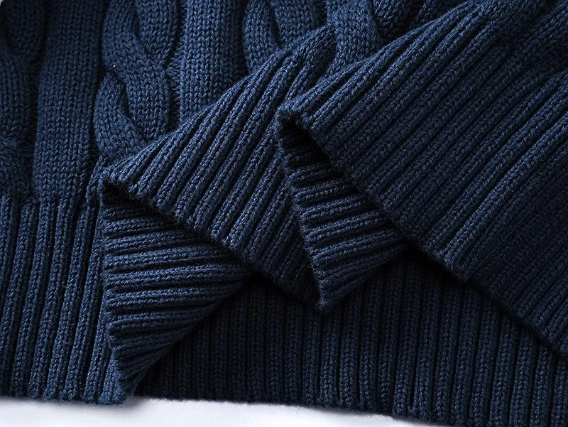 Style No. 2503 P220 Polo Ralph Lauren solid color comfortable thick cable twist knitted sweater Color: cream black navy gray Size: S (recommended within 120) m (recommended within 140) L (recommended within 160) xL (recommended within 180)